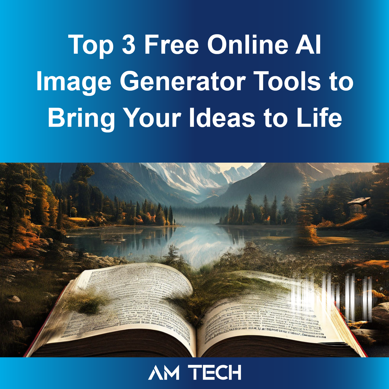 Top 3 Free Online AI Image Generator Tools to Bring Your Ideas to Life